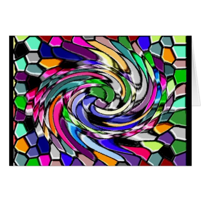 Swirly Mosaic (Voorkant Horizontaal)