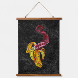 swirly mutant-banaan hangend wandkleed