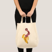 swirly mutant banana tote bag (Voorkant (product))