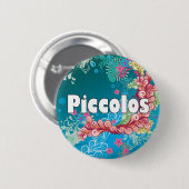 Swirly Piccolo Ronde Button 5,7 Cm (Voorkant /achterkant)