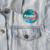 Swirly Piccolo Ronde Button 5,7 Cm (In situ)
