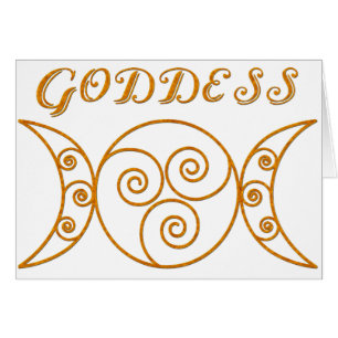 Swirly Triple Goddess Symbol