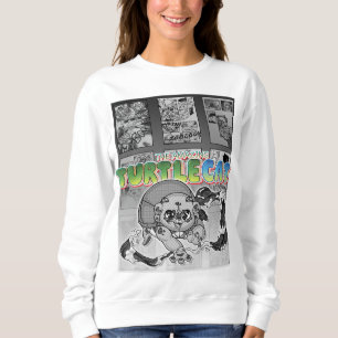 Swish-a-wssshh Action Turtlecat Manga Toned Trui