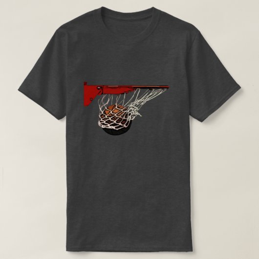 Swish Basketball T-Shirt (Design voorkant)