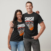 SWISH Street Basketball Hoops Urban 3 Point Shoote T-shirt (Unisex)