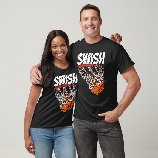 SWISH Street Basketball Hoops Urban 3 Point Shoote T-shirt (Unisex)