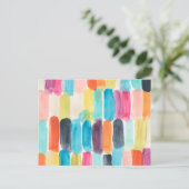 Swish Swatch I Briefkaart (Staand voorkant)