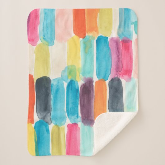 Swish Swatch I Sherpa Deken (Voorkant)