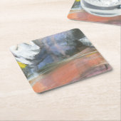 Swish Vierkante Kartonnen Onderzetter (Schuin)