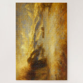 Swiss Alps Snowy Mountain Turner Art Puzzle (Vertical)