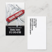 Swiss Army Knife Home Réparations Carte de visite  (Devant / Derrière)