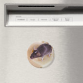 Swiss Cheese Mouse Magnet Magneet (Insitu (Vaatwasser))