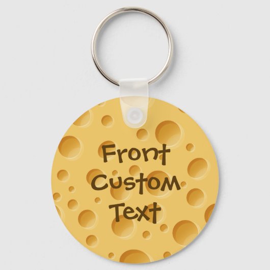 Swiss Cheese Pattern Sleutelhanger (Voorkant)