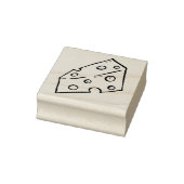 Swiss Cheese Rubber Stamp Rubberstempel (Stempel)