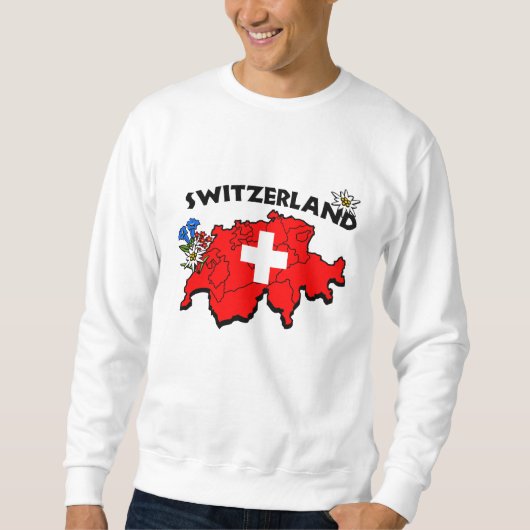 Swiss Map Sweatshirt (Voorkant)