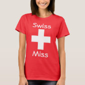 Swiss Miss T-shirt (Voorkant)