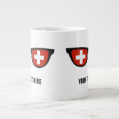 Swiss Shades tasses personnalisées (Devant)