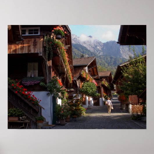 Swiss Village Print, Value Poster Paper (Matte) (Devant)