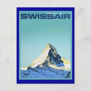 Swissair Briefkaart