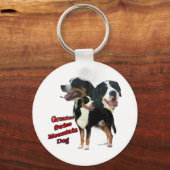 Swissie Trio 2 - Keychainj Sleutelhanger (Voorkant)