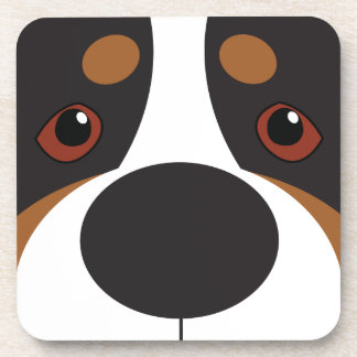 SWISSY GEZICHT DRINK ONDERZETTER- SET VAN 6 BIER ONDERZETTER