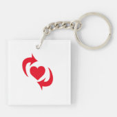 Switch Pride Sleutelhanger (Achterkant)