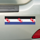 Switch Pride Vlag Bumpersticker (Op auto)