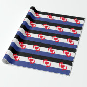 Switch Pride Vlag Cadeaupapier (Uitgerold)
