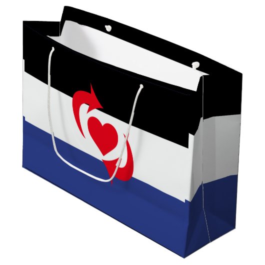 Switch Pride Vlag Groot Cadeauzakje (Voorkant Gekanteld)
