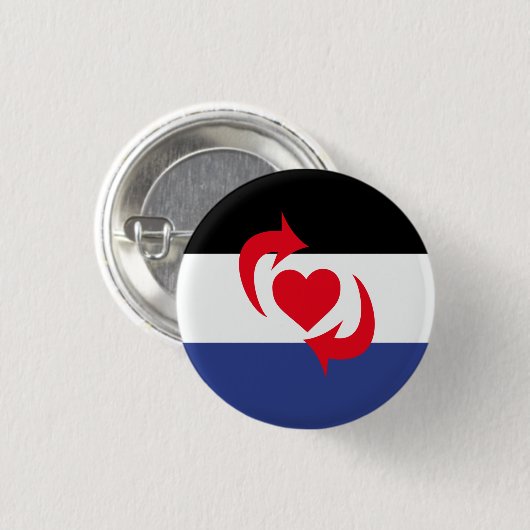 Switch Pride Vlag Ronde Button 3,2 Cm (Voorkant /achterkant)