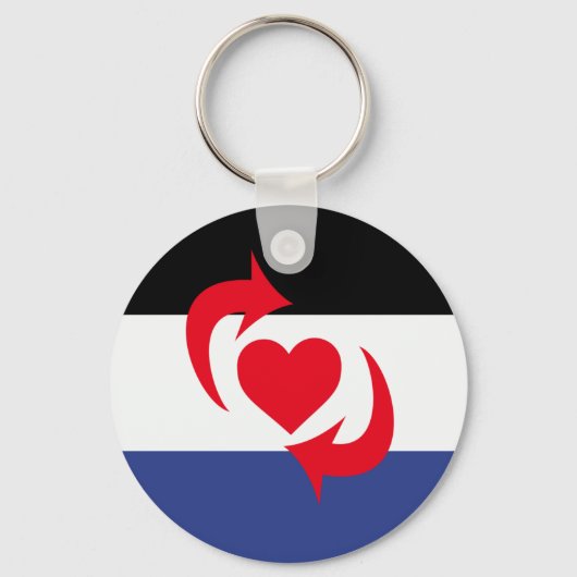 Switch Pride Vlag Sleutelhanger (Voorkant)