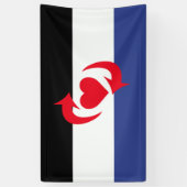 Switch Pride Vlag Spandoek (Verticaal)