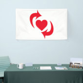 Switch trots spandoek (Beurs)