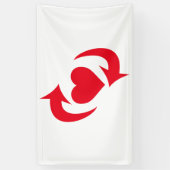 Switch trots spandoek (Verticaal)