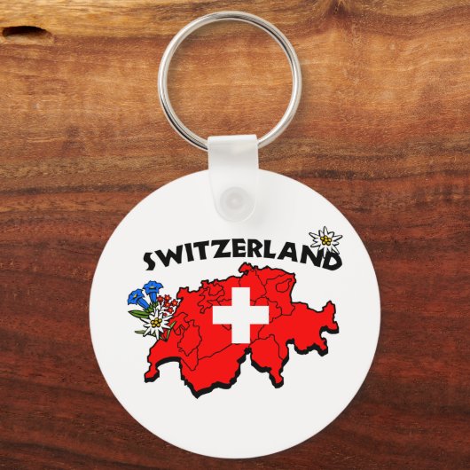 Switz Map Sleutelhanger (Voorkant)