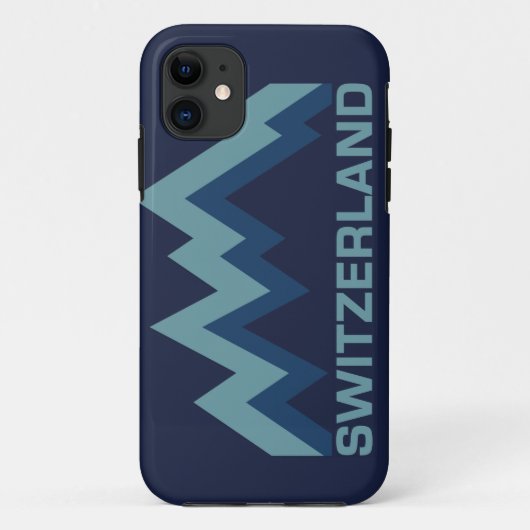 SWITZERLAND iPhone case (Achterkant)