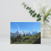 Switzerland Majestic Beautiful Mountains Briefkaart (Staand voorkant)