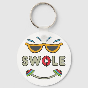 Swole Bodybuilding Sleutelhanger