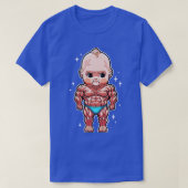 Swole Kewpie Bodybuilder T-shirt (Design voorkant)