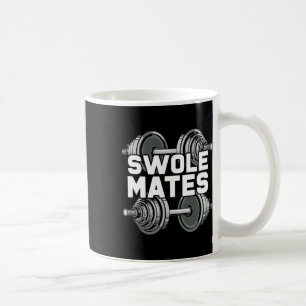 Swole Mates Powerlifting Gym Workout Swole Gainz Koffiemok