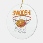 Swoosh Keramisch Ornament (Links)
