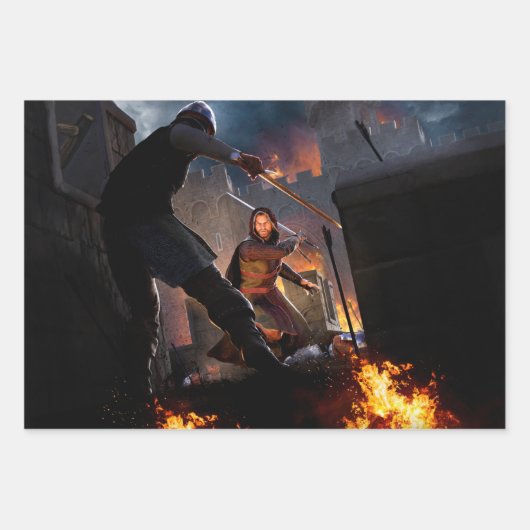 Sword Ascant - Papierblad met opvulling Inpakpapier Vel (Voorkant 2)