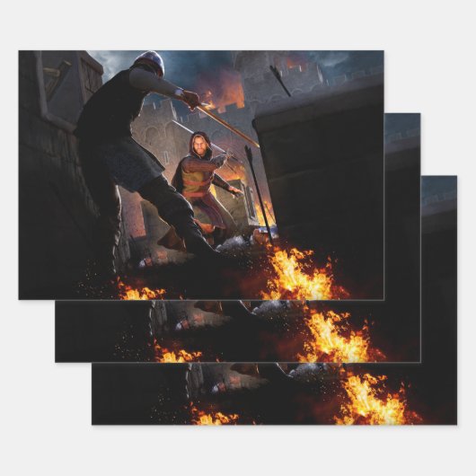 Sword Ascant - Papierblad met opvulling Inpakpapier Vel (Set)