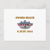 Sword Beach Briefkaart (Voorkant)
