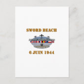 Sword Beach Briefkaart (Voorkant)