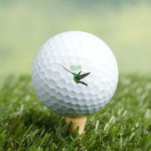 Sword-bulgvogel cartoon illustratie golfballen (Insitu Shirt)