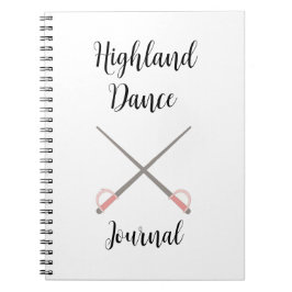 Sword Highland Dance Journal Notitieboek