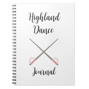 Sword Highland Dance Journal Notitieboek