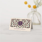 Sword & Shield Medieval Fantasy Monogram Weddensch (Achterkant)