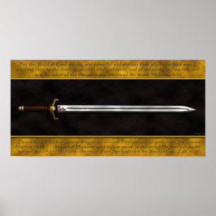 Sword van de Geest Poster